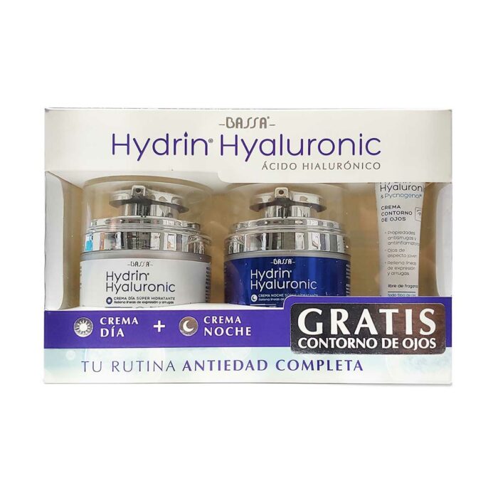 Kit Hydrin Hyaluronic (Crema Día + Crema Noche GRATIS Contorno de Ojos)