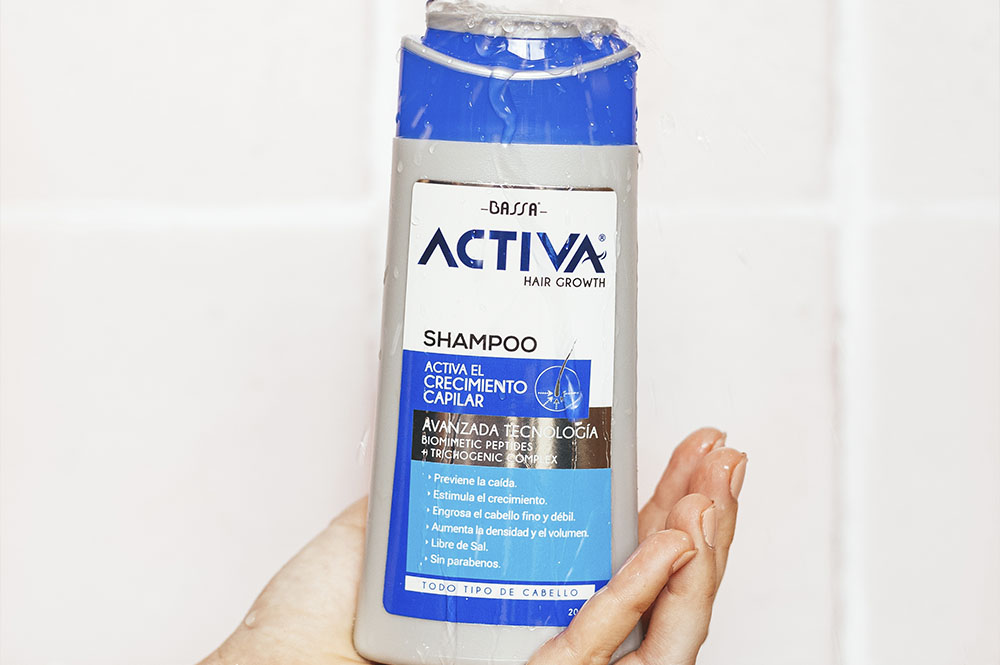 Activa, shampoo para calvicie