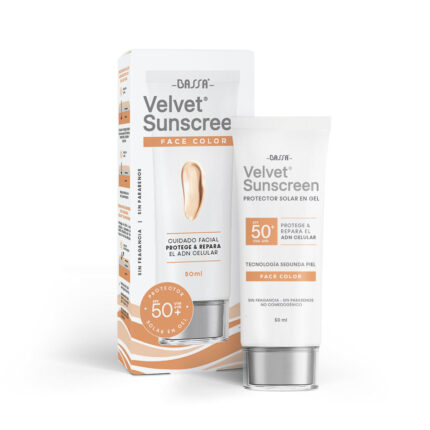 Velvet Sunscreen Face Color