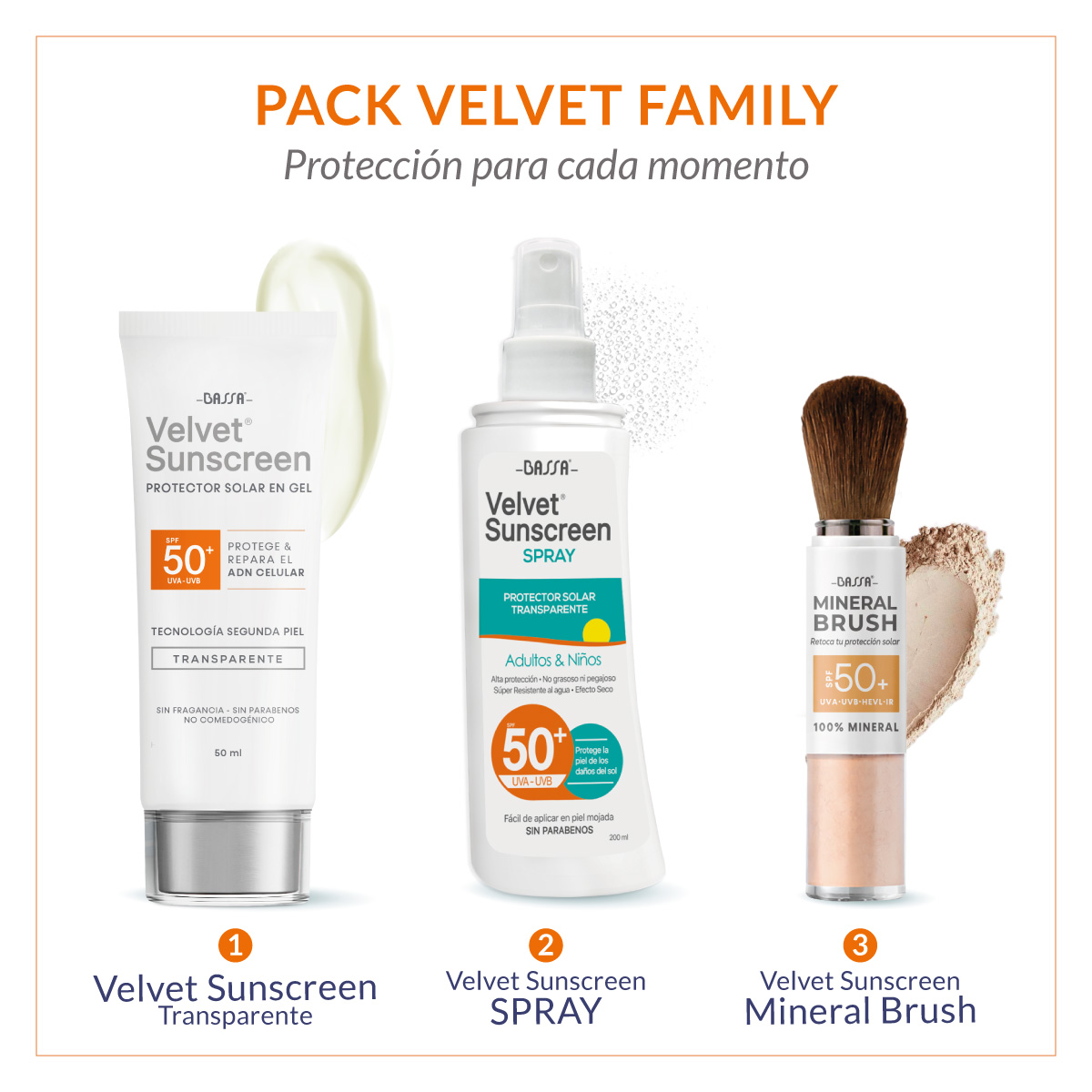 Pack Velvet Family